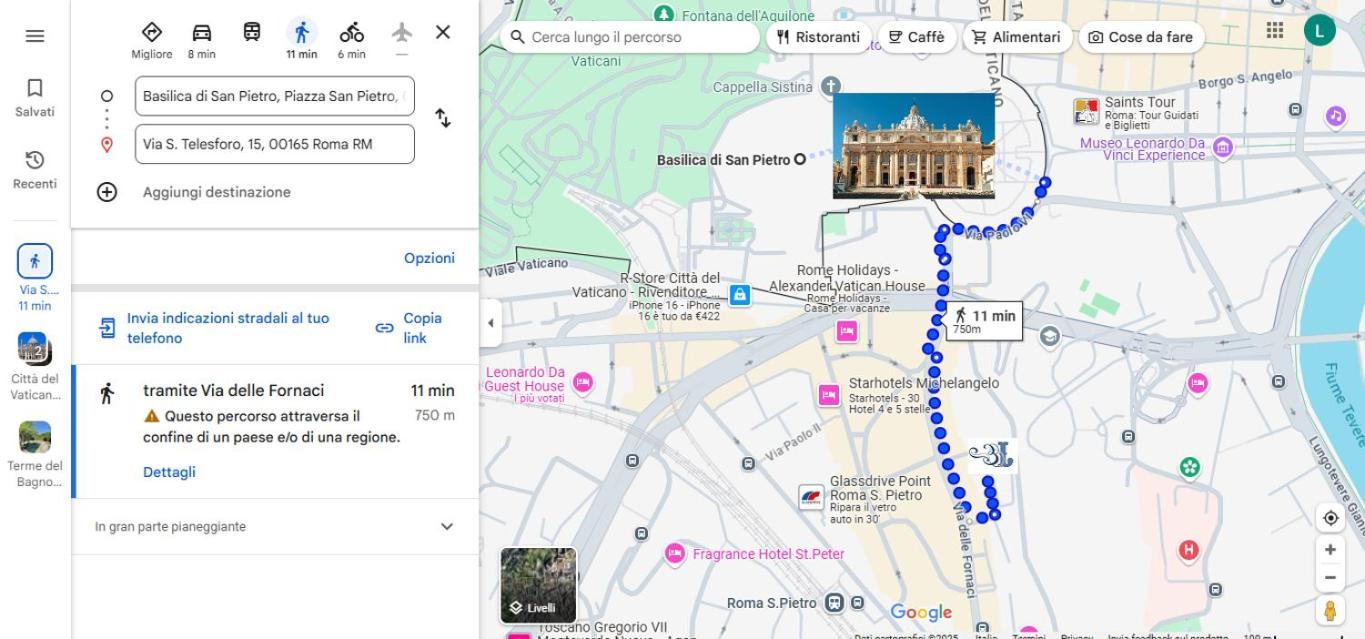 Le 3 Elle Vaticano San Pietro Ρώμη Εξωτερικό φωτογραφία